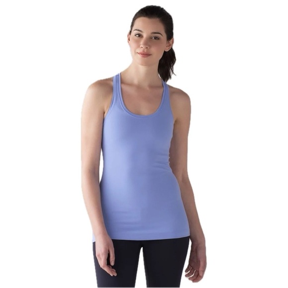 🍋Lululemon Cool Racerback in Hydrangea Blue - Picture 1 of 10